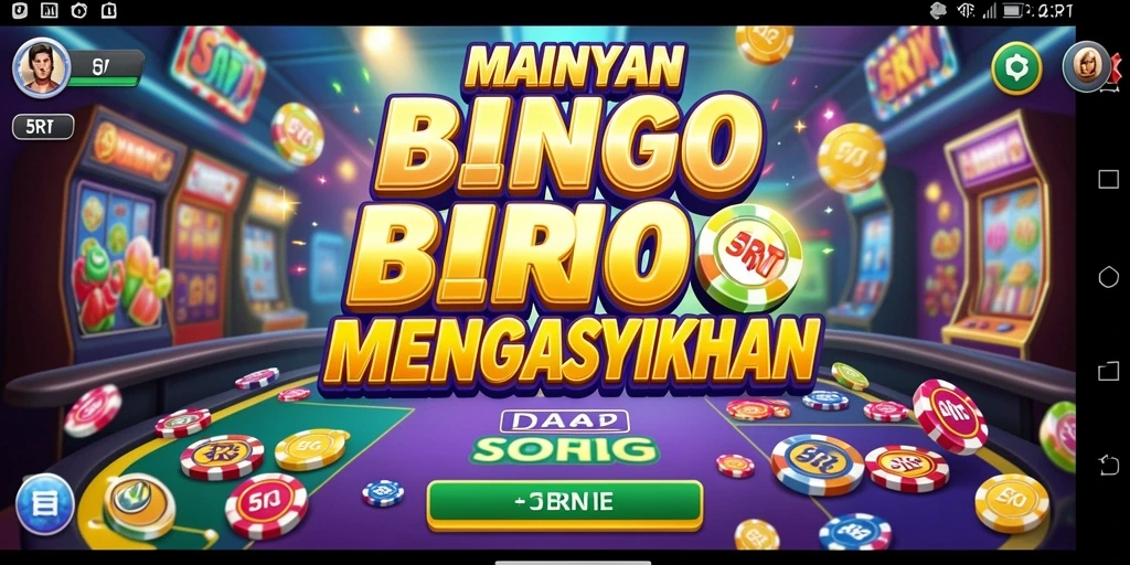 Tampilan gameplay seru di 5RT dengan kartu Bingo dan interaksi pemain.