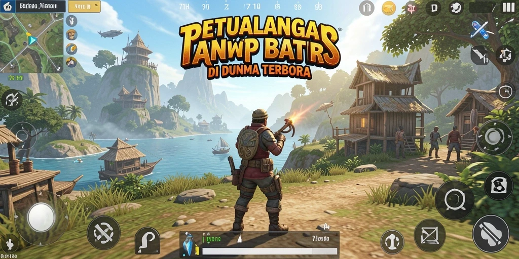 Tampilan gameplay menarik dari dunia terbuka 71H.