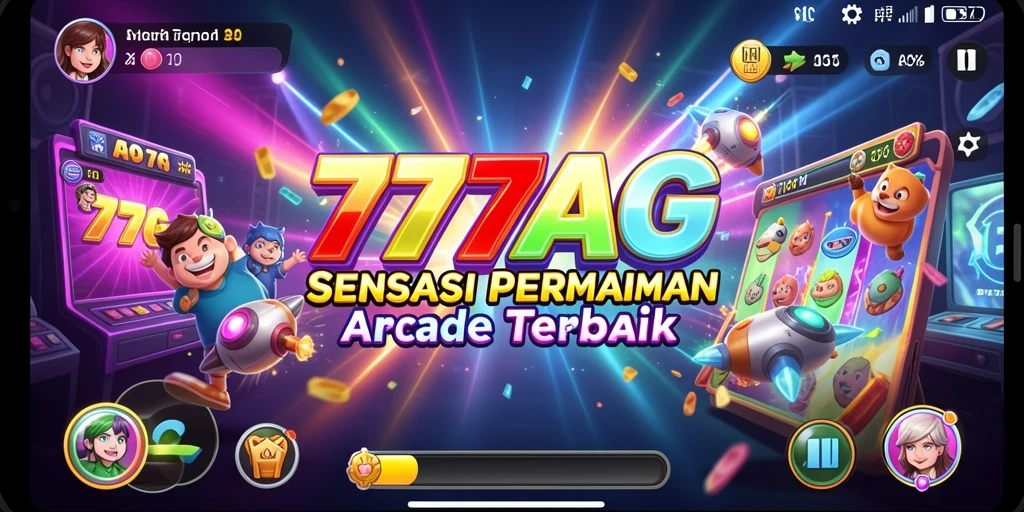 Tampilan gameplay yang seru dan menantang di 777AG.