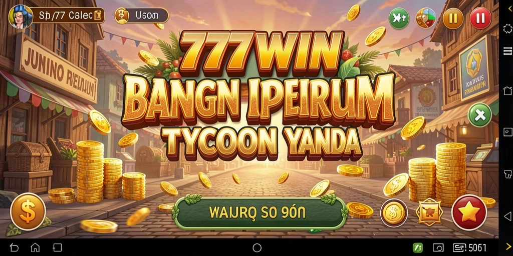 Tampilan screenshot 777WIN menampilkan aktivitas membangun bisnis Tycoon.
