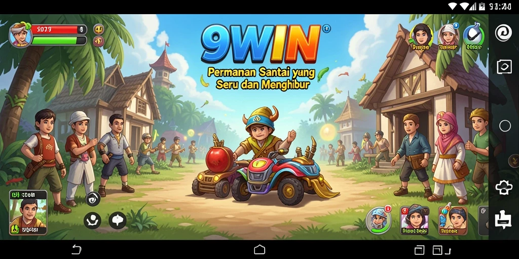 Tampilan gameplay 9WIN yang seru dan menghibur.