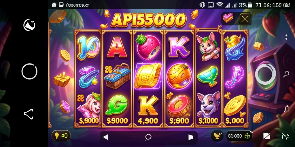 Tampilan gameplay slot yang seru di API5000.
