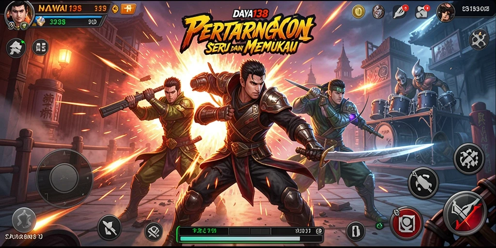 Tampilan aksi seru dari permainan DAYA138 yang memukau