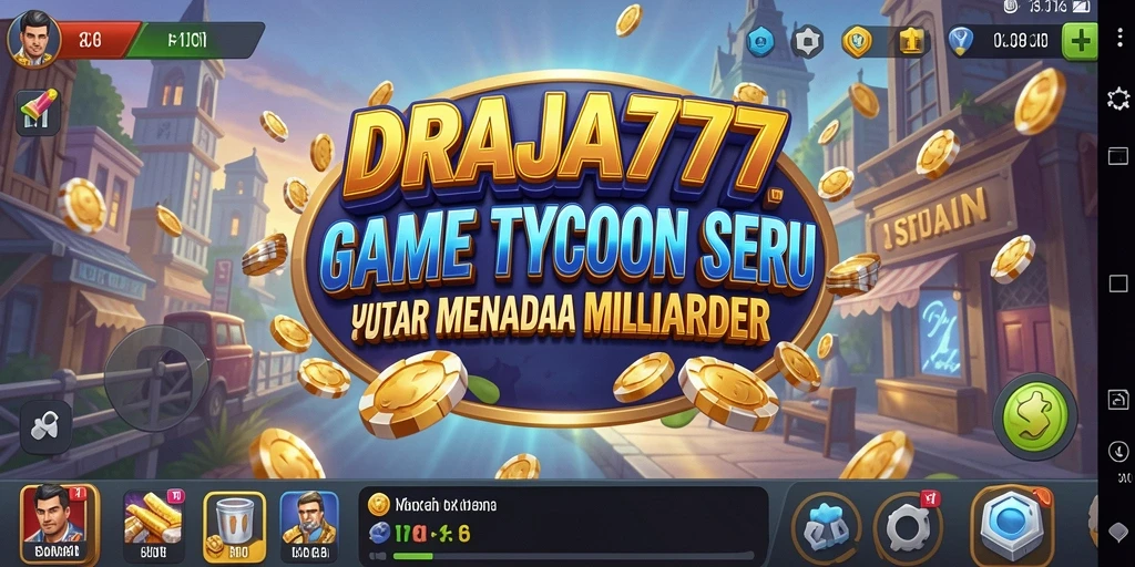 Tampilan gameplay menarik dari DRAJA777 yang penuh strategi Tycoon.