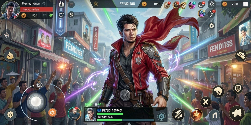 Gameplay SLG yang mendebarkan dan penuh strategi.