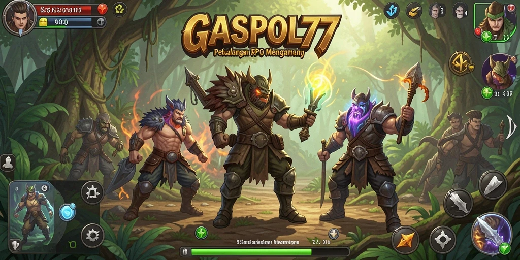 Tampilan screenshot GASPOL77 memperlihatkan pertempuran strategis yang mendebarkan.
