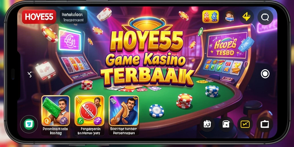 Tampilan gameplay seru dan mengasyikkan di HOYE55.