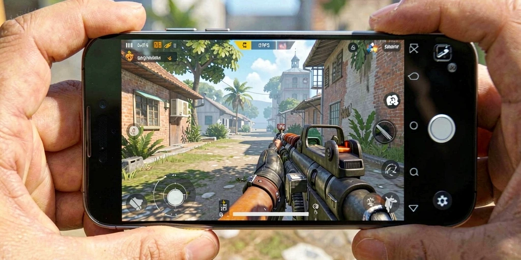 Tampilan gameplay KAGANDAN yang penuh aksi dan seru.