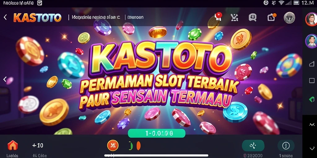 Tampilan gameplay yang menarik dari KASTOTO dengan slot yang beragam.