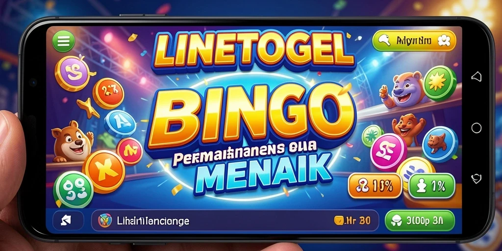 Screenshot gameplay Bingo dari LINETOGEL yang seru dan interaktif.