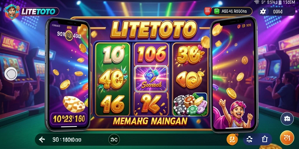 Tampilan gameplay LITETOTO dengan grafik Slot yang menarik.