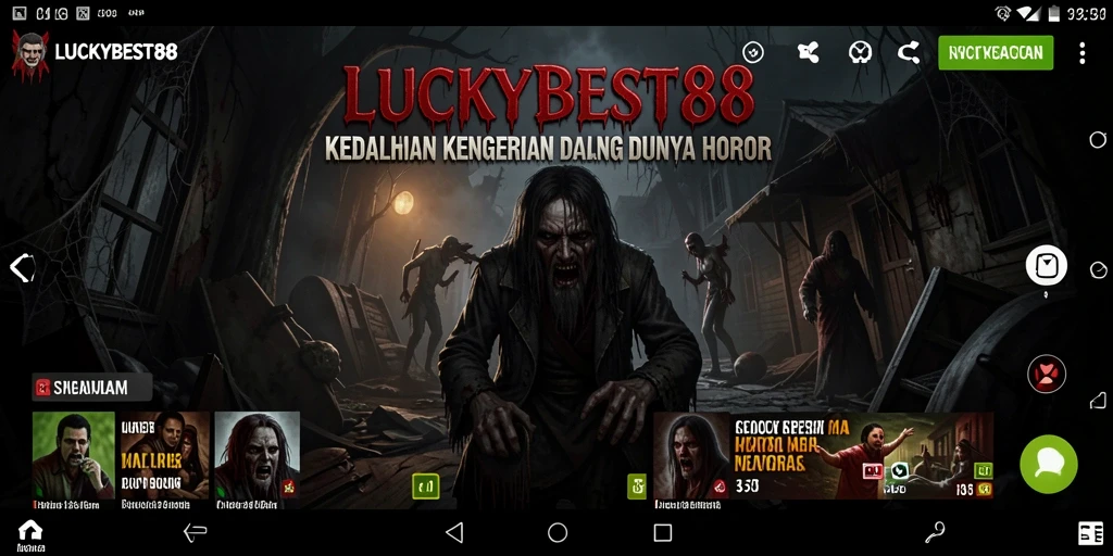 Tampilan gameplay menegangkan dalam <strong>LUCKYBEST88</strong> yang memacu adrenalin.