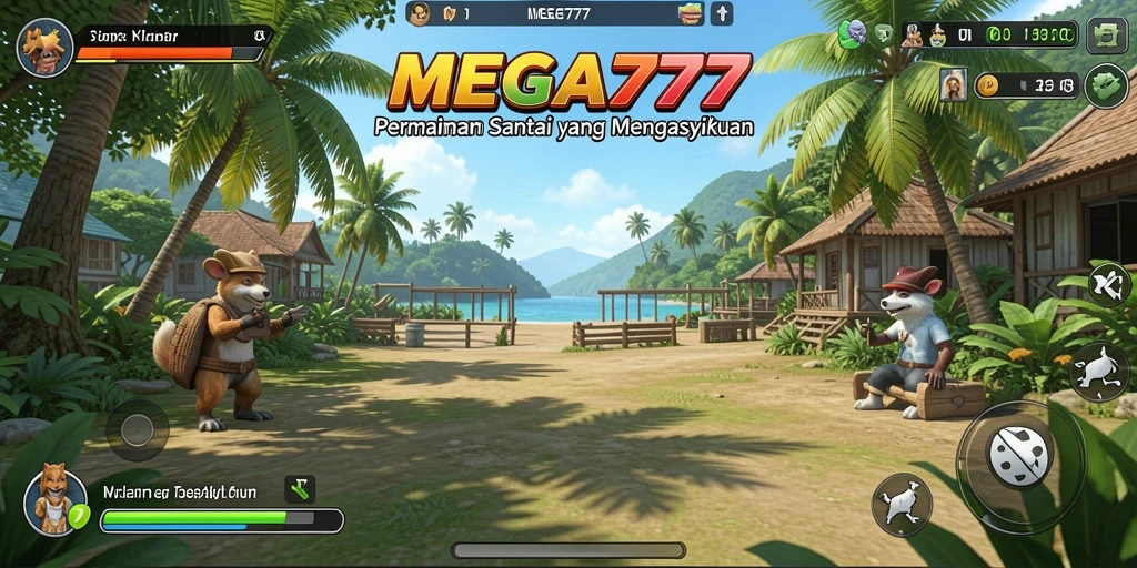 Tampilan menarik dan gameplay seru dari MEGA777