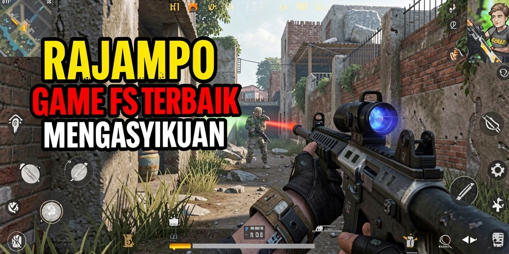 Tampilan gameplay RAJAMPO yang mendebarkan dan penuh aksi.