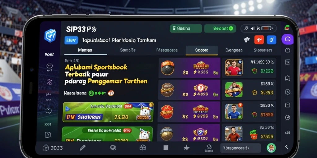Tampilan gameplay SIP33 yang menarik dan interaktif.