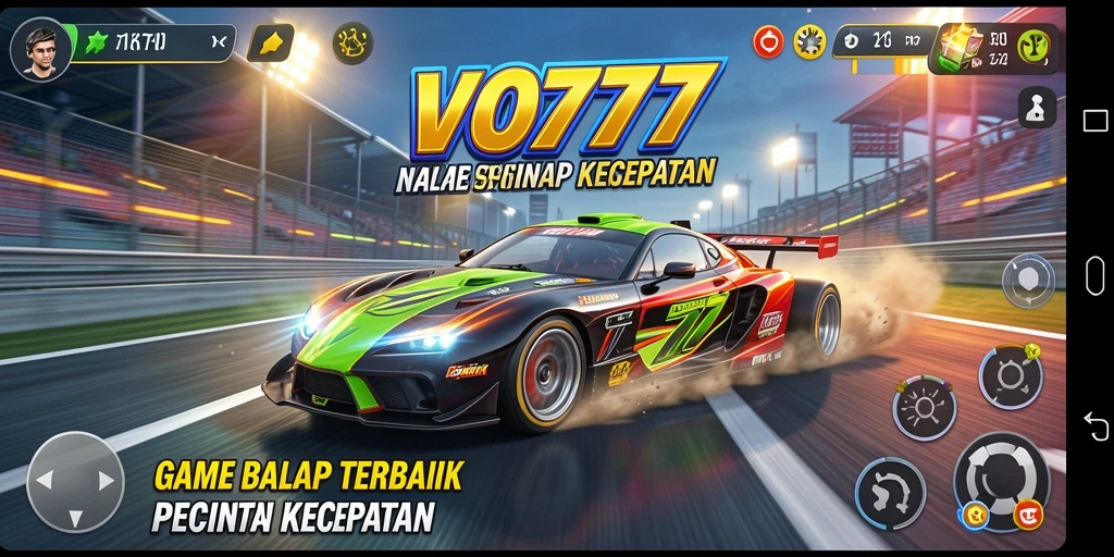 Tampilan menakjubkan dari balapan seru di VO777.